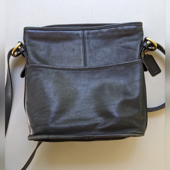 Vintage Coach Crossbody Bleeker Bag in Black -F6C 4153 - Picture 2 of 9